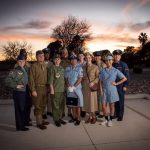 Group Photo in Historic USAF Uniforms