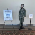 Air Force uniform on mannequin to showcase September 11 Terrorism Attacks.