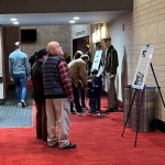 Display included additional posters depicting significant USAF operations, organizations, or "heroes."